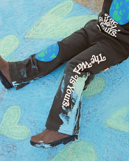 World Is Yours Baggy Trackies