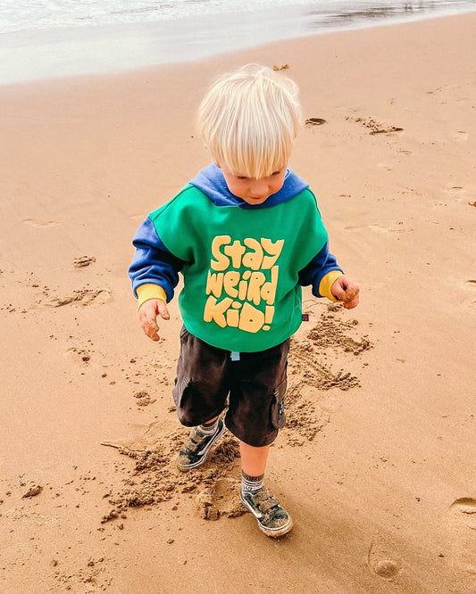 Stay Weird Kid Rascal Hood
