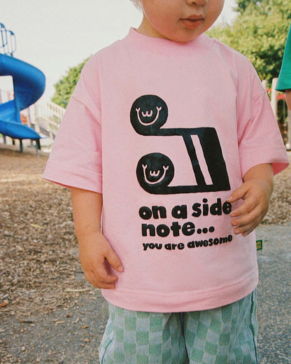 On A Side Note Boxy Tee