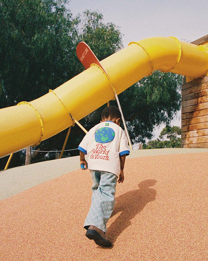World Is Yours Ringer Tee