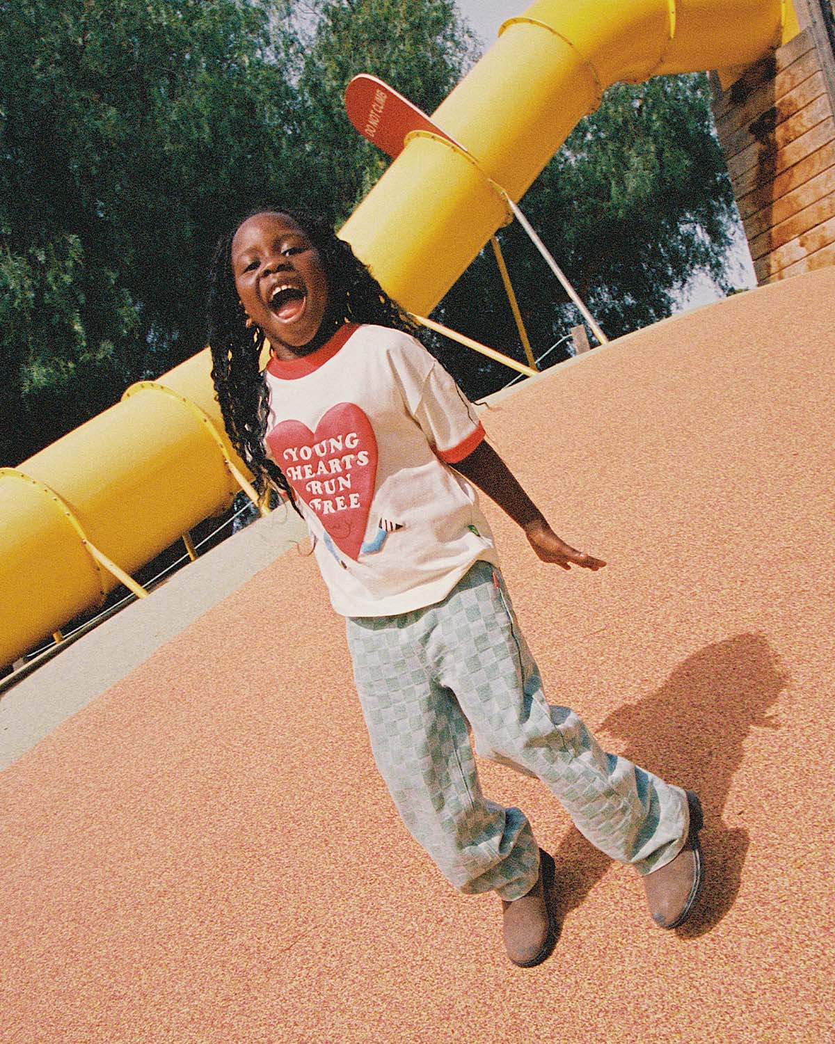 Young Hearts Ringer Tee